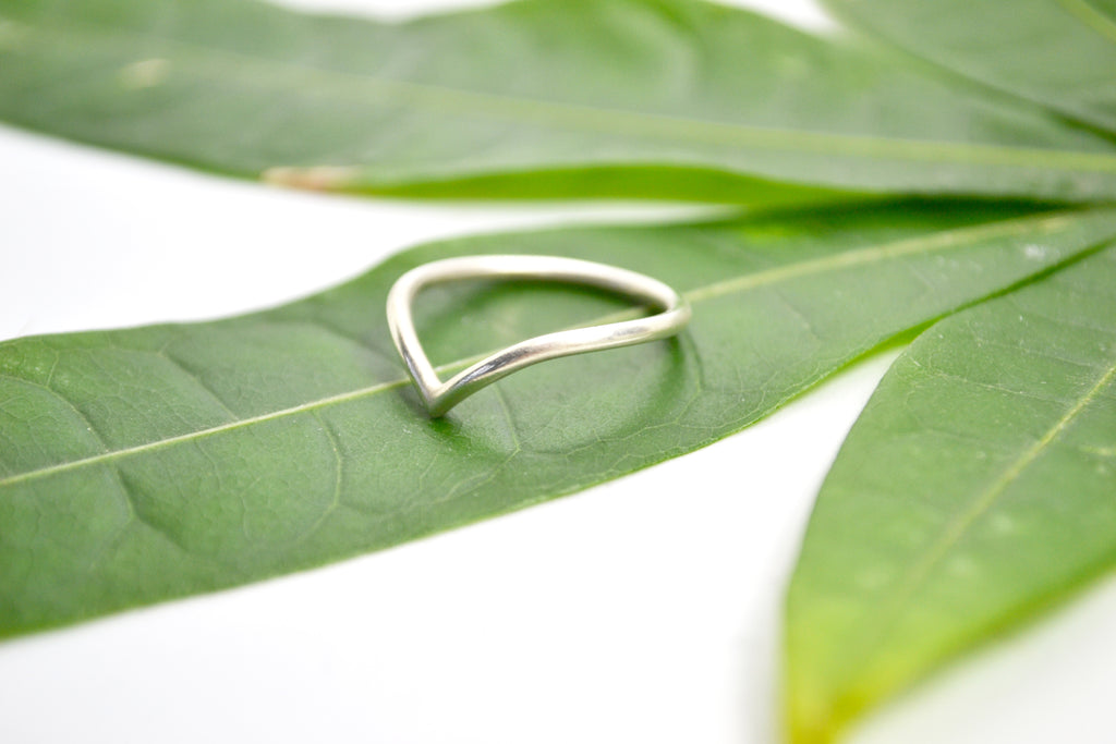 aries ring : silver