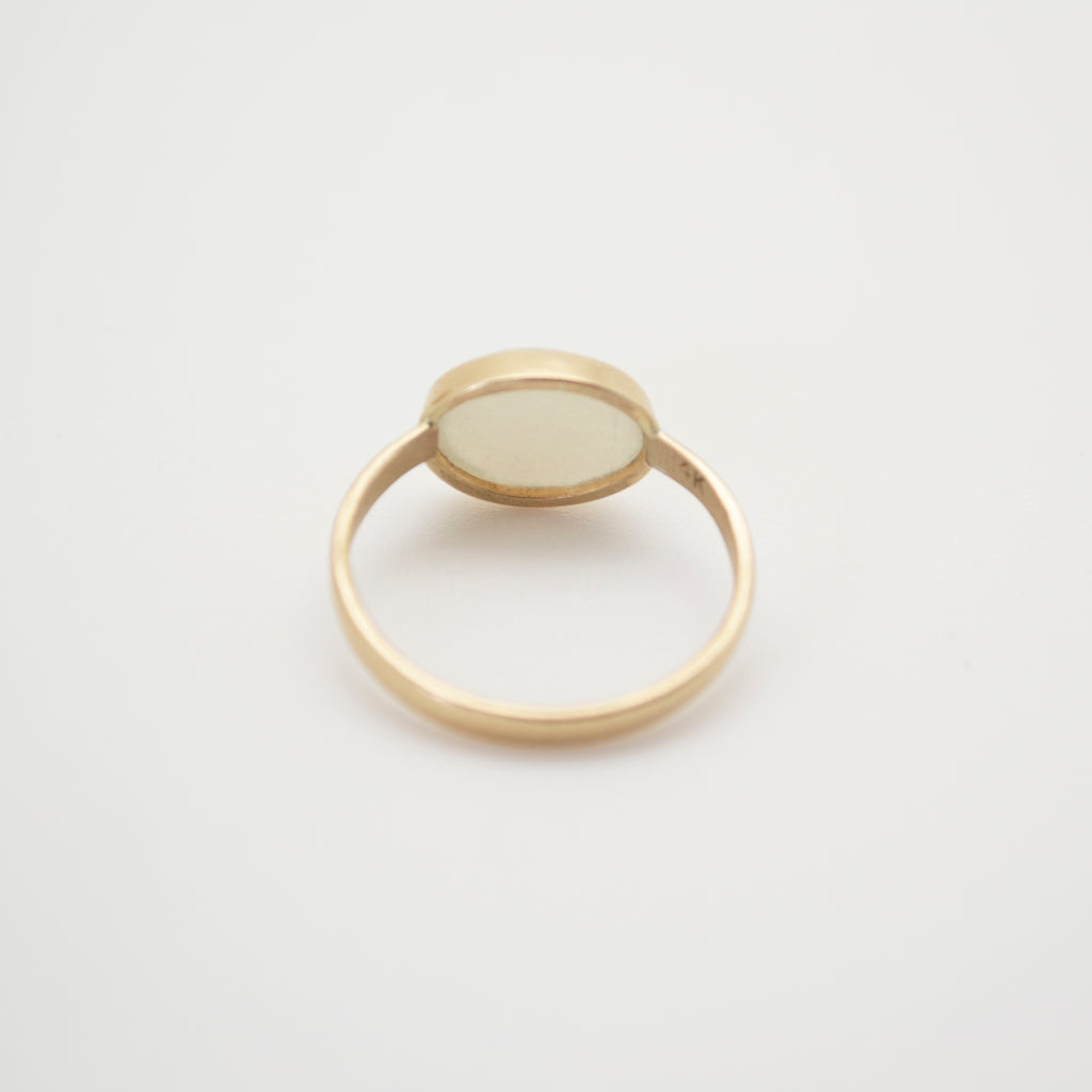 totem ring : 14k sz 7