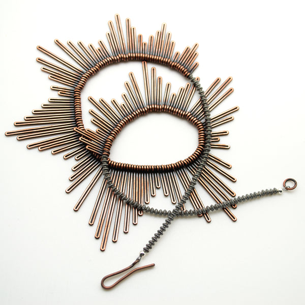 pine needle necklace : XL