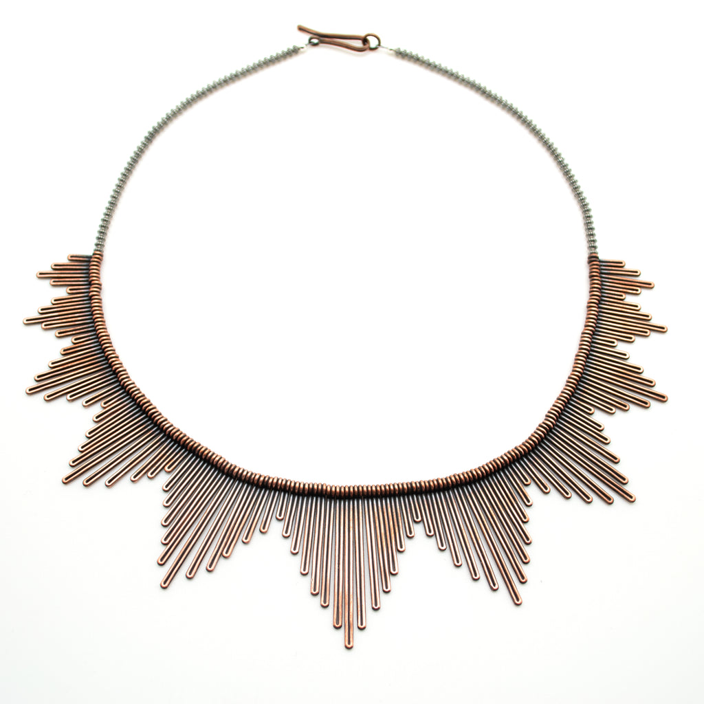pine needle necklace : XL