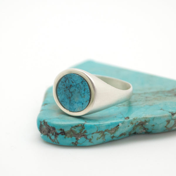 lunar ring : kingman turquosie : sz 9